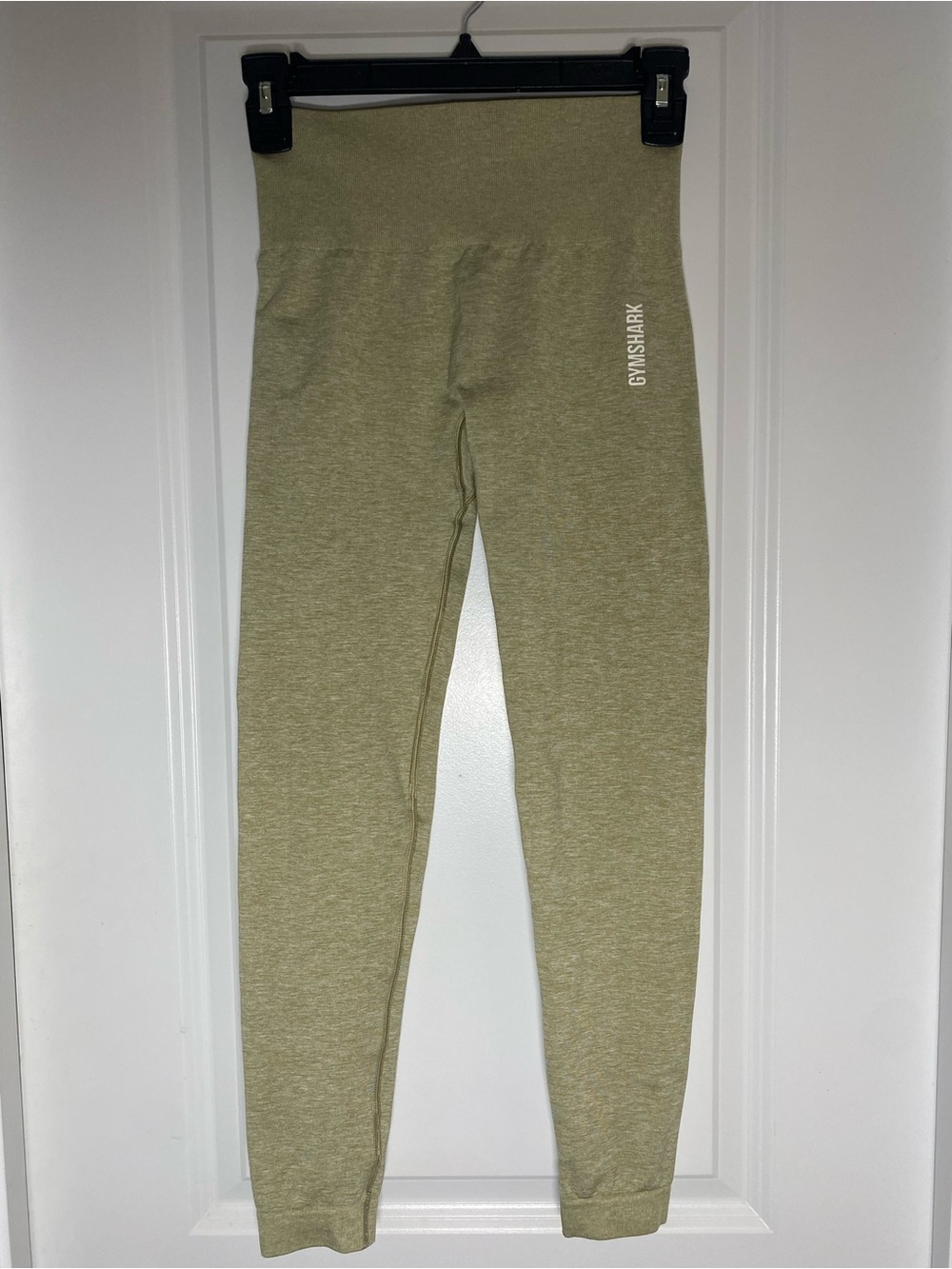 Gymshark Adapt Marl Seamless Leggings Moss Grey S